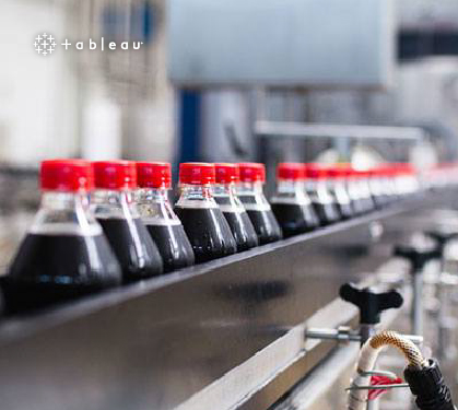 Coca-Cola Bottling Campany 透過 Tableau Mobile 儀表板增強企業實力